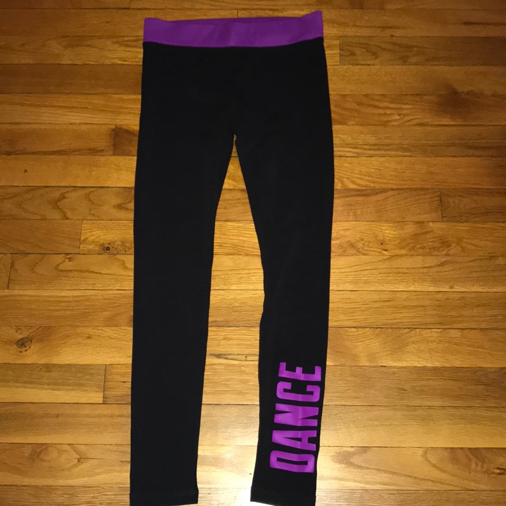 Purple and black "dance" outfit - Picture 2 of 2